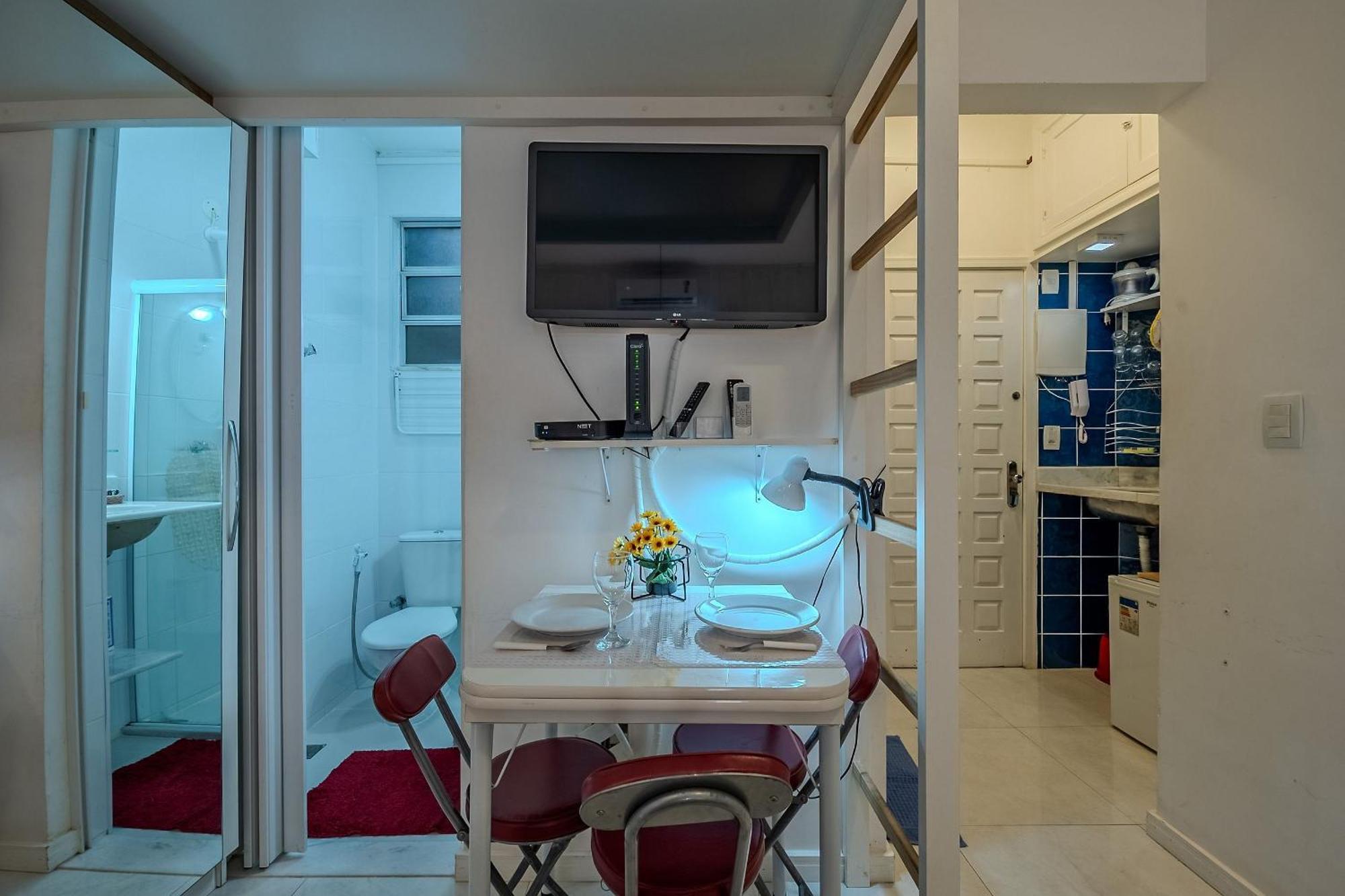 Studio Na Quadra Da Praia De Copacabana Rio de Janeiro Exterior foto